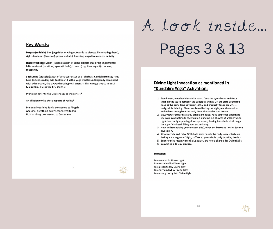 Chakras Uncovered: a Tantric Manual (Mini E-book Guide)