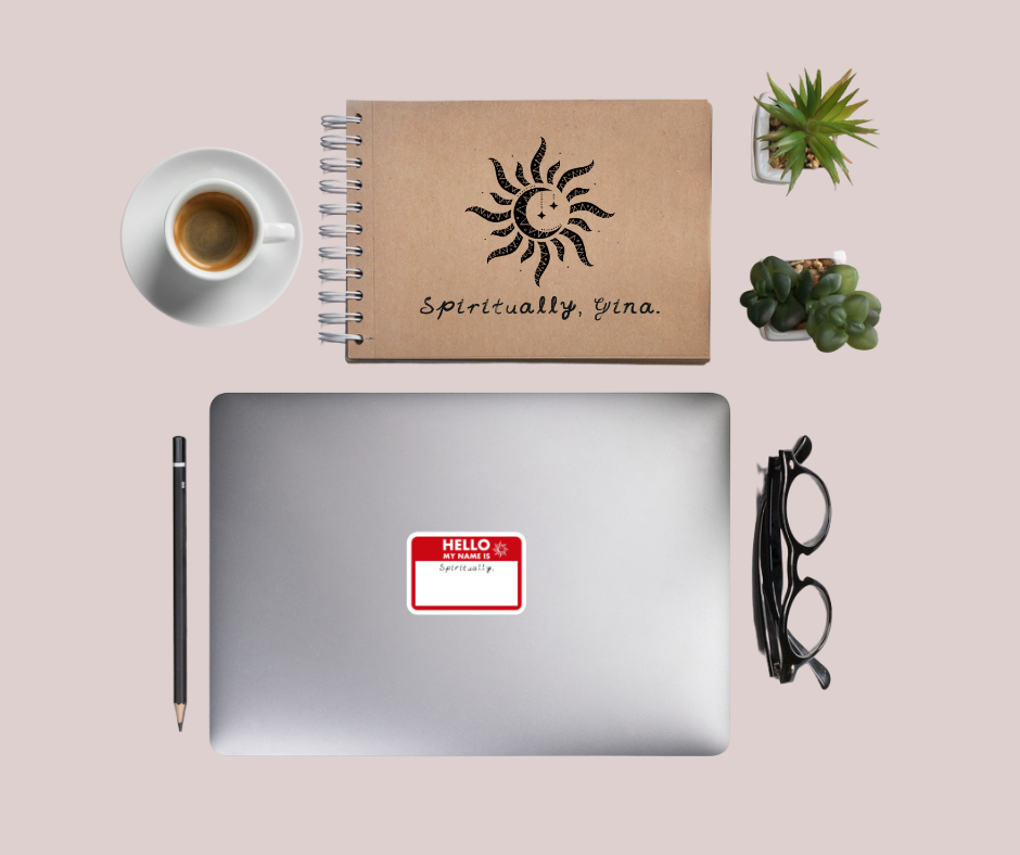 Spiritually, *Insert your name here* Sticker