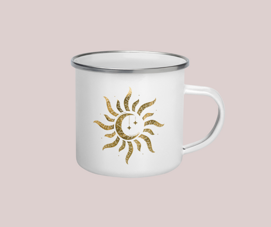 Spiritually, Gina Enamel Mug